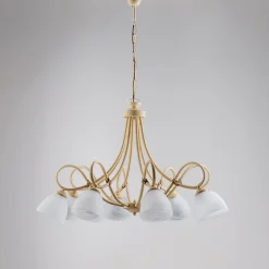 Belight Plafonnier Pour Chambre|Plafonnier Pour Cuisine<Anna Plafonnier circulaire en métal et aluminium laqué blanc avec LED intégrée H.7 d.50 BL249-P50