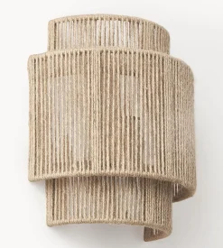 Alpinaluz Applique Murale Intérieure<Aplique Murale Moderne en Corde de Jute DALIA E27 Lampes Tissées à la Main pour Chambre et Salon