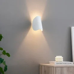 Best Kosilum Applique blanche aluminium orientable IP54 - Notte