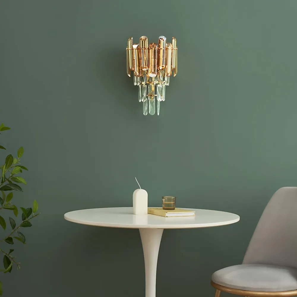 Best Kosilum Applique dorée cristal prestige cascade de pampille - Elemia