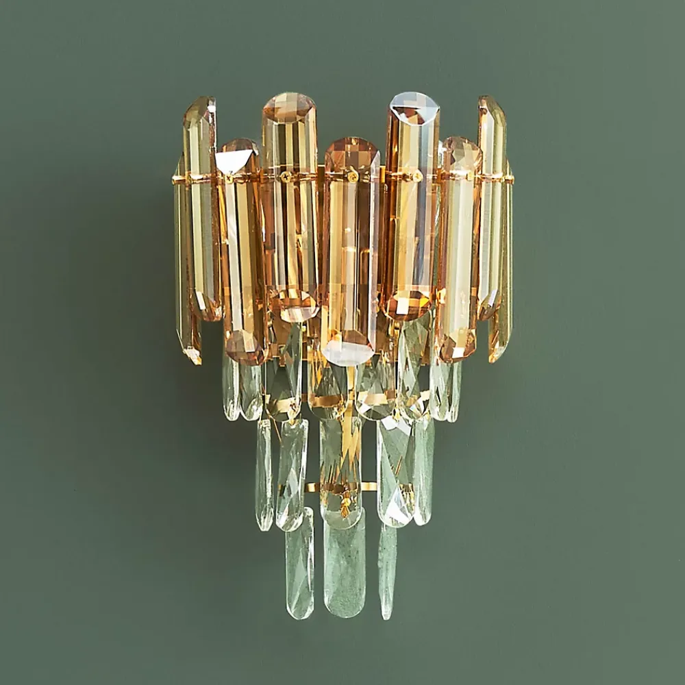Best Kosilum Applique dorée cristal prestige cascade de pampille - Elemia