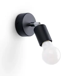 Best Sollux Lighting Applique en acier 1 ampoule 3000K - 8x8x14cm Sollux