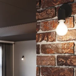 Best Sollux Lighting Applique en acier 1 ampoule 3000K - 8x8x14cm Sollux