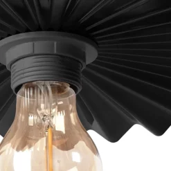 Clearance Toolight APPLIQUE MURALE APP1355-1W BLACK