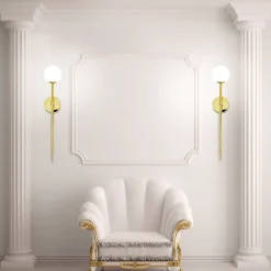 Toolight Applique Pour Salon|Applique Murale Pour Salle À Manger<APPLIQUE MURALE APP578-1W GOLD