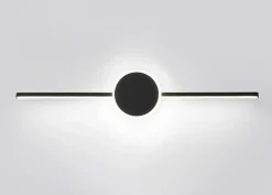 Toolight Applique De Salle De Bains<APPLIQUE MURALE DE SALLE DE BAIN LED APP848-1W ROUND 40CM BLACK