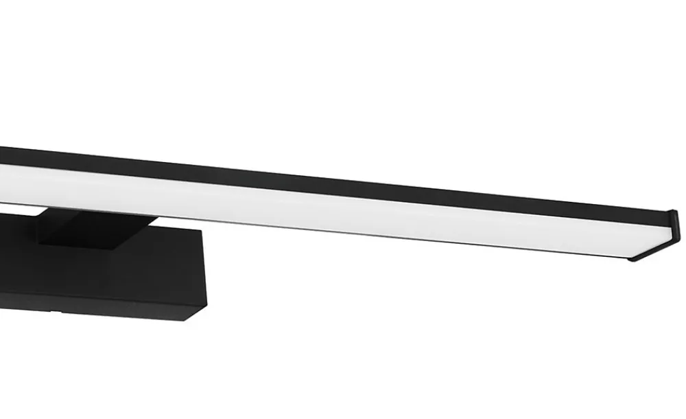 Eglo Eclairage Miroir De Salle De Bains<Applique murale de salle de bain Pandella LED intégrée 900lm IP44 11W blanc froid noir