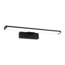 Eglo Eclairage Miroir De Salle De Bains<Applique murale de salle de bain Pandella LED intégrée 900lm IP44 11W blanc froid noir