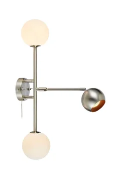Applique Pour Salon<Applique murale, G9/GU10, 20W max, IP20, acier & blanc - Markslöjd - Beside