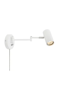Applique Pour Salon<Applique murale GU10 métal blanche orientable avec bras flexible - Markslöjd - Costilla