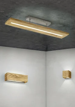 Trio Applique Pour Salon|Applique Murale Pour Salle À Manger<Applique murale led en bois Brad