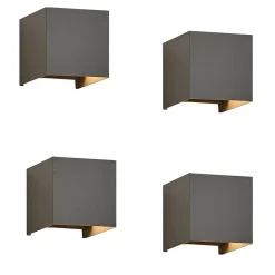 zmh Applique Murale Extérieure<Applique Murale LED Intérieur G9 Extérieur : Applique Murale Extérieure Lampe Up Down