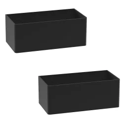 zmh Applique Murale Extérieure<Applique Murale LED Noire Étanche - Éclairage Moderne pour Intérieur et Extérieur
