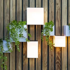Best New Garden Applique murale LED solaire Wally IP65 12 x 18 cm