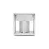 Best Miidex Lighting Applique Murale LED 7W 430lm 230V IP54 - Blanc Chaud 3000K