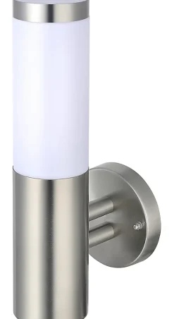 Best Applique murale montante Hollis E27 15W IP44 chrome