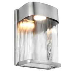Best Elstead Lighting Applique murale small Bennie LED 1 lumière - Acier peint brossé