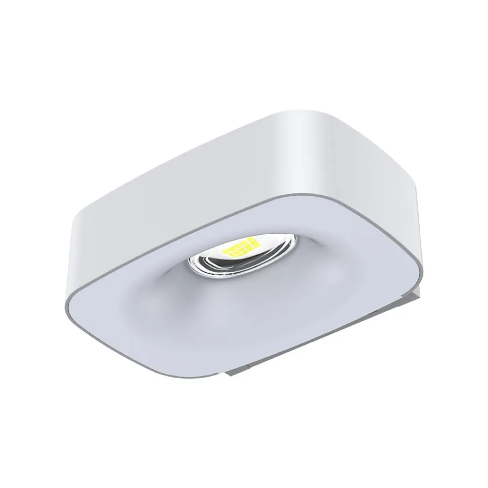 Alcapower Lampe Extérieure|Éclairage Solaire<Applique murale solaire LED 700 lm IP65 bidirectionnelle avec capteur crépusculaire - 4000K