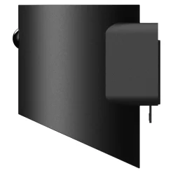 Applique Murale Extérieure|Éclairage Solaire<Applique solaire LED extérieur noir 240 lm blanc froid IP44