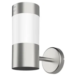 Applique Murale Extérieure|Éclairage Solaire<Applique solaire LED extérieure argenté 240 lm IP44 détecteur de mouvement, GoodHome Hollis