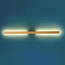 Best Kosilum Applique ultra design minimaliste dorée LED extérieur - Sambai