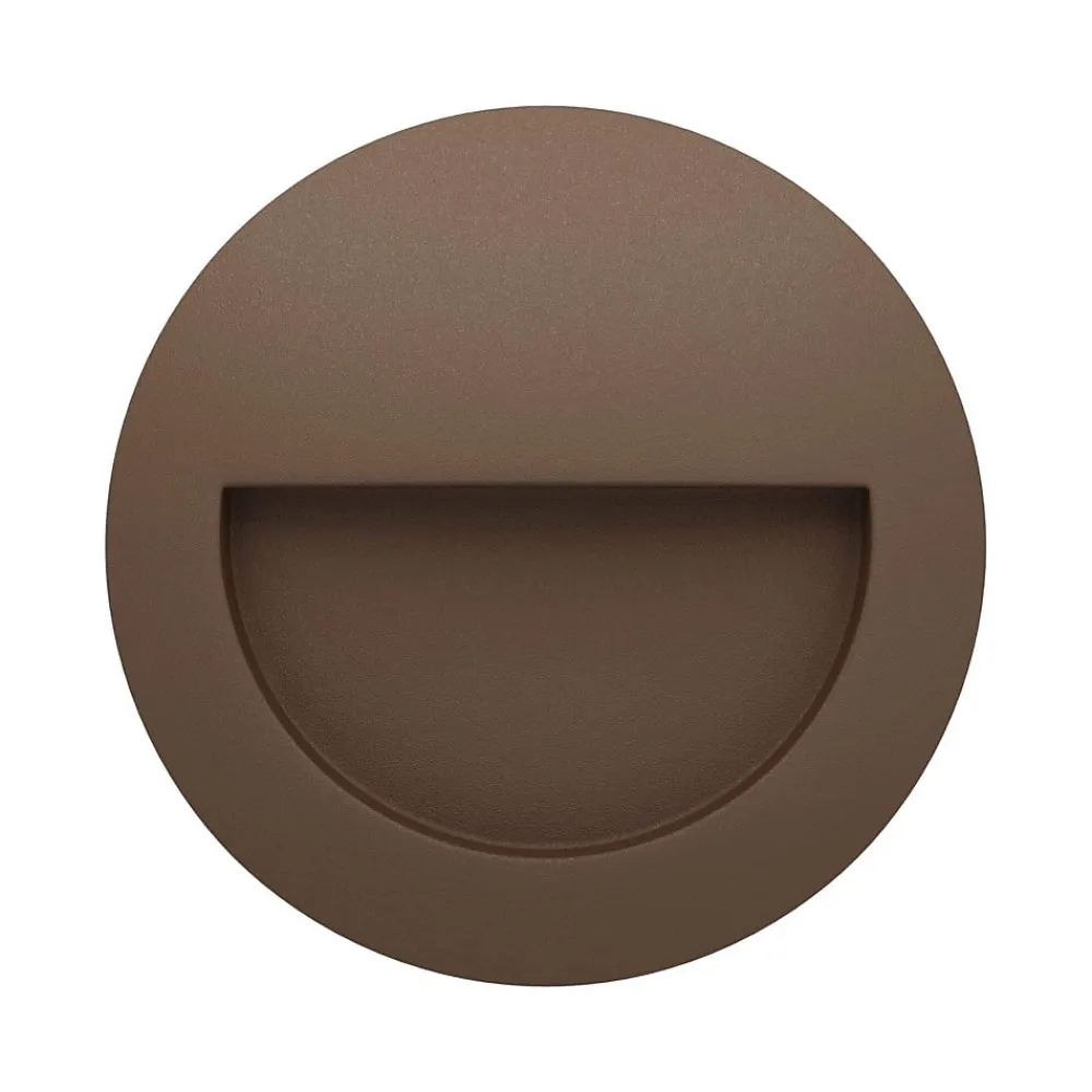 Beneito & Faure Spot Encastrable<- Mis R Wall 3W LED Spot encastrable, Applique murale ronde IP65 Interrupteur 2700K/3200K/4000K - Corten