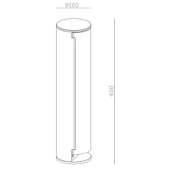 Deko Light Lampadaire Extérieur<Borne d'alimentation électrique extérieure - Dekolight - Tower