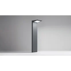 Zafferano Lampe Extérieure|Éclairage Solaire<Borne de terre LED solaire 2,2W alimentée par batterie avec photovoltaïque gris foncé IP54