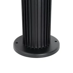 Sale Qazqa Borne d'extérieur design noire 80 cm IP44 - Boris