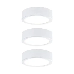 Paulmann Spot Sous Meuble<Éclairage sous-meubles LED Pukk 3x3,5W 65mm 3x210lm 230V rond Blanc