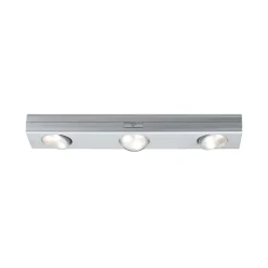Clearance Paulmann Éclairage sous-meubles LED Pile Jiggle interrupteur inclus 300x60mm 3x22lm 3000K gradable Chrome mat
