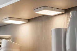 Outlet Paulmann Éclairage sous-meubles LED Vane 2x8W 105x140mm 2x430lm 230/12V carré Blanc dépoli