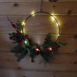 3M France Guirlande Lumineuse Extérieure<Couronne lumineuse baies rouges - Chromex