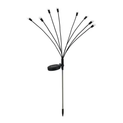 Best Galix Solaire Décoration solaire style bouquet 8 boules- Hauteur 69cm- 4 Lumens