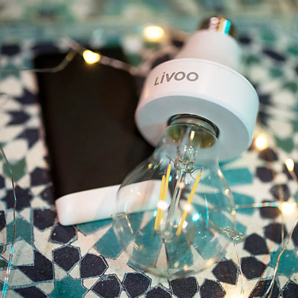 Ampoule Connectée<Douille pour ampoule E27 pour pilotage WiFi