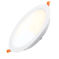 Alpinaluz Spot Encastrable<Downlight LED circulaire encastrable 25W découpe 190mm 115 lmW IP20 CCT sélectionnable 3000K4000K6000K