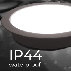 Alpinaluz Spot Encastrable<Downlight LED encastrable 40W IP44 3 teintes sélectionnables 135 lmW découpe 200 220mm avec driver Lifud