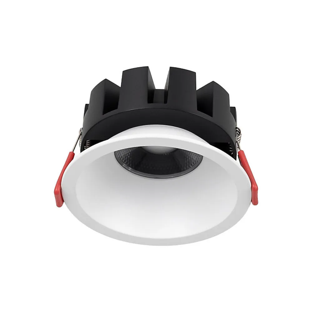 Alpinaluz Downlight LED 15W, température de couleur réglable, rond, utilise une puce Osram et un pilote KGP, Blanc