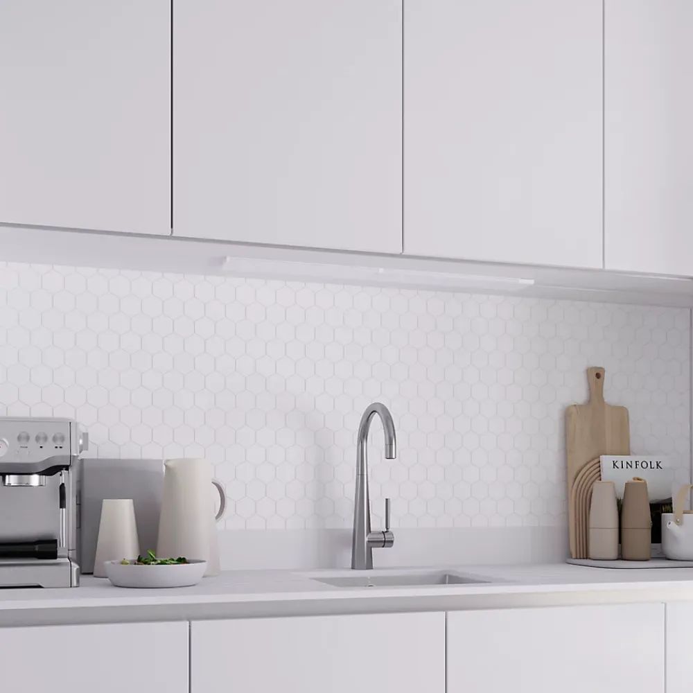 GoodHome Accessoire Pour Luminaire De Cuisine<Détecteur de mouvement Fidalgo IP20 L.3.6xl.9xH.1.1cm blanc