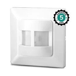 Hot Miidex Lighting Détecteur mural IR 190 - Double capteur réglable - Garantie 5 ans