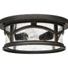 Discount Elstead Lighting Elstead Marblehead - Plafonnier à 2 ampoules - Fini bronze palladien, E27