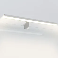 Clearance EMKE Applique murale LED pour salle de bain, 40 x 15 cm, 6000 K, blanc, 3 méthodes d'installation