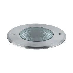 Best Paulmann Encastré de sol LED Vanea résistant à l'eau de mer IP67 rond 100mm 3000K 3,5W 160lm 230V 93 Alu Aluminium