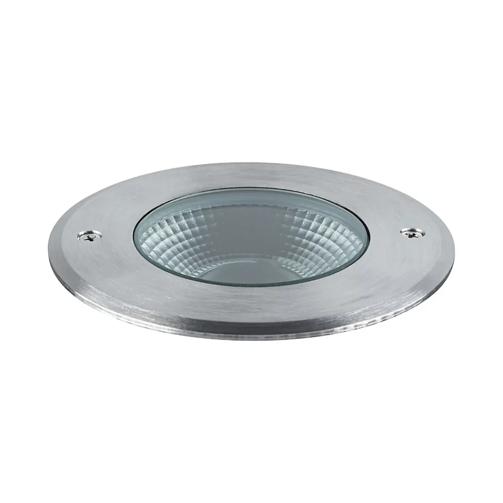 Best Paulmann Encastré de sol LED Vanea résistant à l'eau de mer IP67 rond 100mm 3000K 3,5W 160lm 230V 93 Alu Aluminium