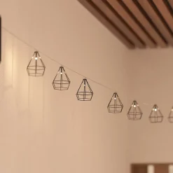 Atmosphera Créateur D'Intérieur Guirlande Lumineuse Intérieure<Guirlande 10 boules solaire L335cm noir - Atmosphera