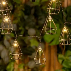Atmosphera Créateur D'Intérieur Guirlande Lumineuse Intérieure<Guirlande 10 boules solaire L335cm noir - Atmosphera