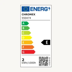 3M France Guirlande Lumineuse Extérieure<Guirlande guinguette Java E27 - 5m prolongeable - Chromex
