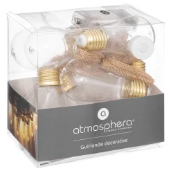 Atmosphera Créateur D'Intérieur Guirlande Lumineuse Intérieure<Guirlande LED 10 ampoules - métal L165 cm - Atmosphera
