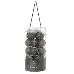Atmosphera Créateur D'Intérieur Guirlande Lumineuse Intérieure<Guirlande LED 20 boules - noir L435 cm - Atmosphera