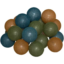 Atmosphera Créateur D'Intérieur Guirlande Lumineuse Intérieure<Guirlande Led Secteur 20 Boules Assortiments D 6 Box- Multicolore- Atmosphera